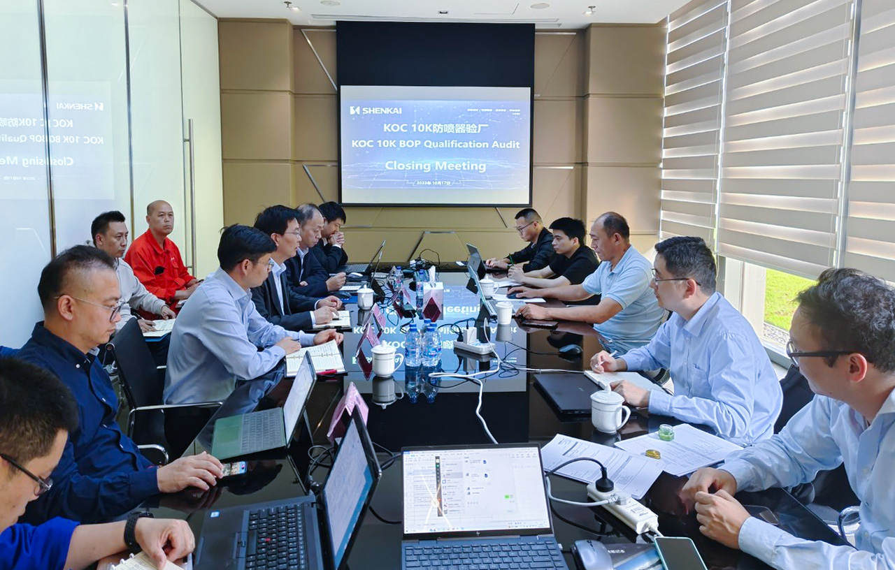 esball10Kpsi井控产品成功获得科威特国家石油公司KOC供应商入网资质(图2)